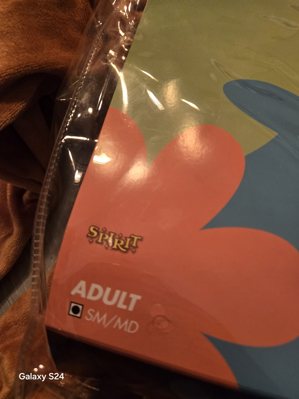Spirit Scooby-Doo Plush Jumpsuit Costume Adult Sm/md - Picture 4 of 5